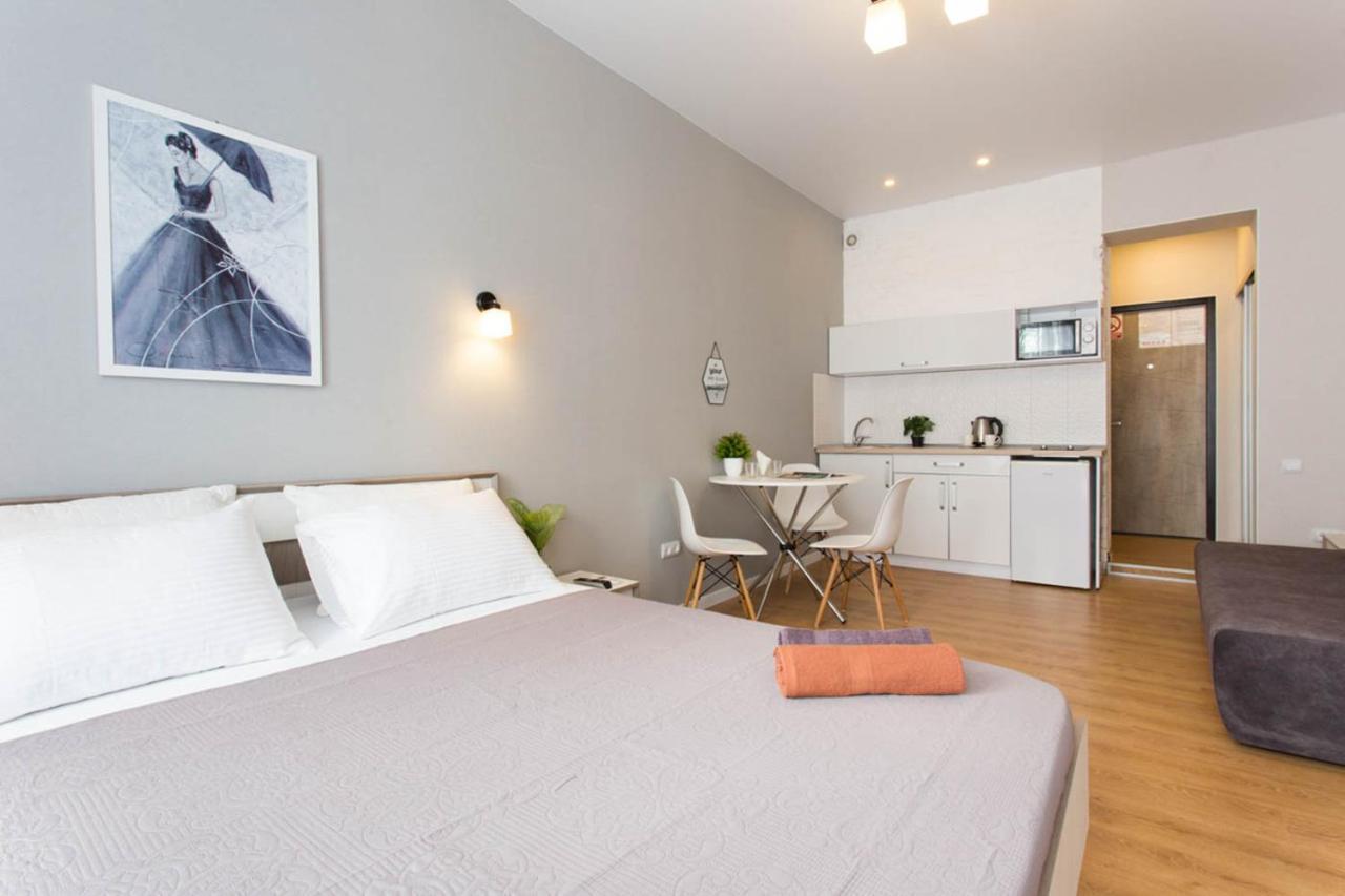 Modern Studio Beside Metro Yaroslava Mudroho, Universytet - Chernyshevska Str 95-7 Charkov Exteriér fotografie