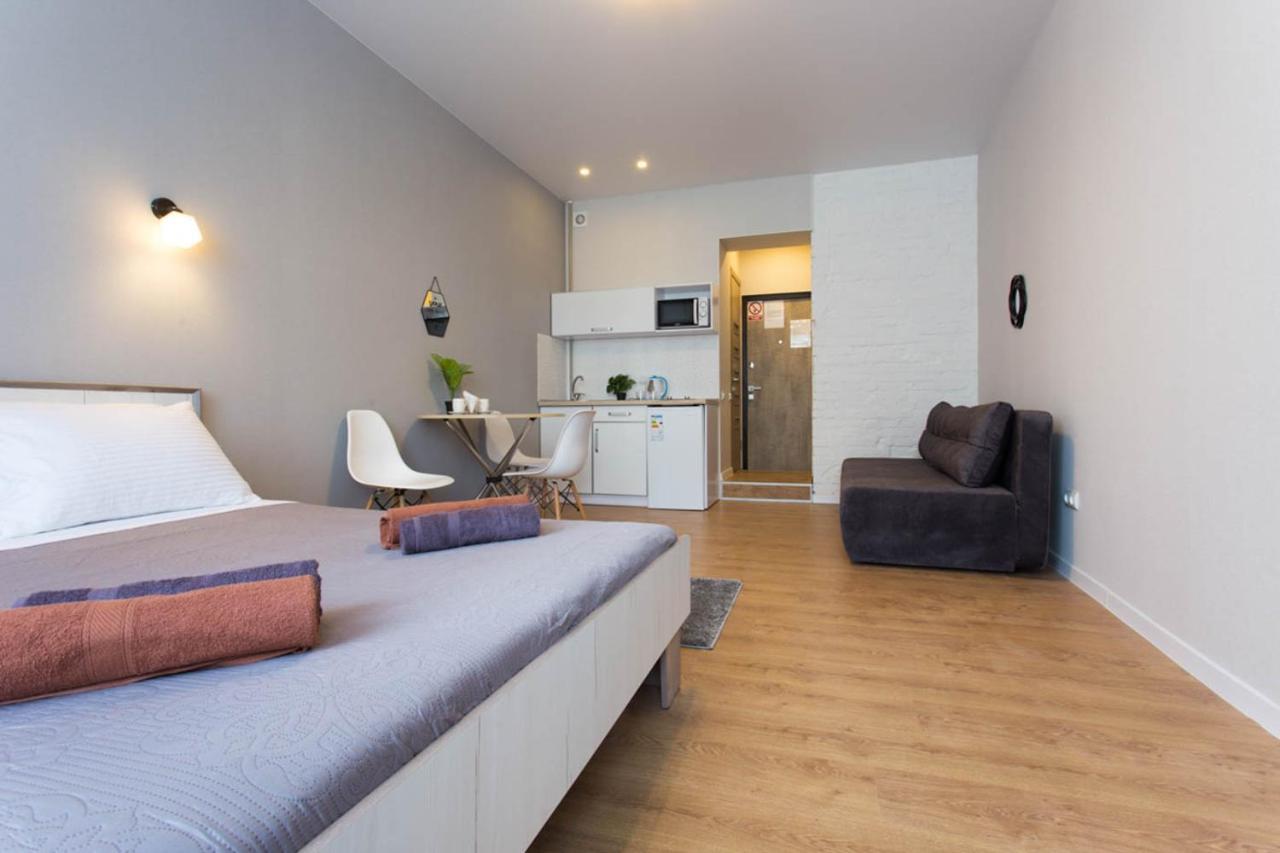Modern Studio Beside Metro Yaroslava Mudroho, Universytet - Chernyshevska Str 95-7 Charkov Exteriér fotografie