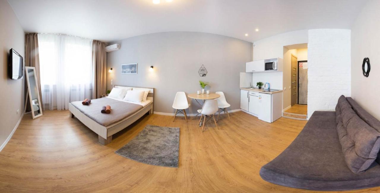Modern Studio Beside Metro Yaroslava Mudroho, Universytet - Chernyshevska Str 95-7 Charkov Exteriér fotografie