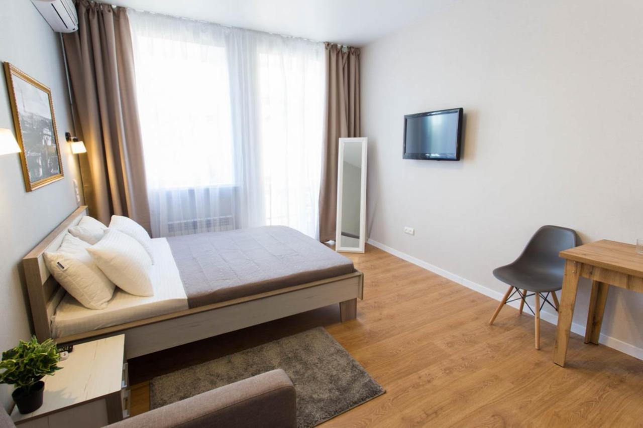 Modern Studio Beside Metro Yaroslava Mudroho, Universytet - Chernyshevska Str 95-7 Charkov Exteriér fotografie